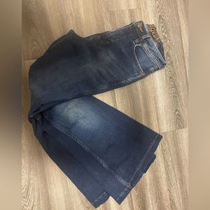 Wrangler flare jeans.
